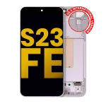 Samsung Galaxy S23 FE Display + Frame - Mint / Cream / Purple / Indigo / Tangerine Refurbished