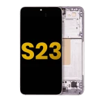 Samsung Galaxy S23 Display + Frame - Pink / Lavender Refurbished