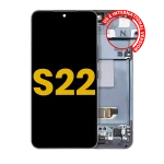 Samsung Galaxy S22 Display + Frame - Green Refurbished