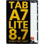 Samsung Galaxy Tab A7 Lite 8.7" (T225 / T227) (2021) (Cellular Version) Display (No Frame) - Black Refurbished