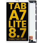 Samsung Galaxy Tab A7 Lite 8.7" (T225 / T227) (2021) (Cellular Version) Display (No Frame) - White Refurbished