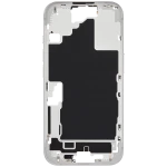 Apple iPhone 16 Middle Frame with Small Parts (No Charger Flex) - White Pulled A