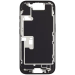 Apple iPhone 16 Pro Middle Frame with Small Parts (No Charger Flex) - Black Titanium Pulled A