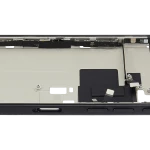 Apple iPhone 16 Pro Middle Frame with Small Parts (No Charger Flex) - Black Titanium Pulled A