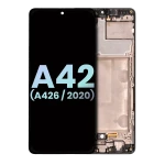 Samsung Galaxy A42 Display + Frame - Black SVP