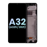 Samsung Galaxy A32 4G Display + Frame - Awesome Black SVP