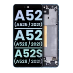 Samsung Galaxy A52 4G / 5G / A52s Display + Frame - Awesome Blue SVP
