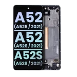 Samsung Galaxy A52 4G / 5G / A52s Display + Frame - Awesome White SVP