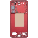 Samsung Galaxy S25 Plus Mid-Frame Housing - Coral Red OEM-Equivalent