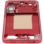 Samsung Galaxy S25 Plus Mid-Frame Housing - Coral Red OEM-Equivalent