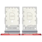 Samsung Galaxy S25 / S25 Plus Dual Sim Tray - Coral Red OEM-Equivalent