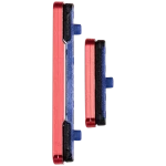 Samsung Galaxy S25 / S25 Plus Hard Buttons (Power / Volume) - Coral Red OEM-Equivalent