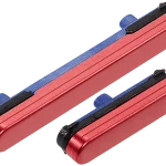 Samsung Galaxy S25 / S25 Plus Hard Buttons (Power / Volume) - Coral Red OEM-Equivalent