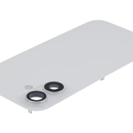 Apple iPhone 16 Back Cover with Magnet Bazel incl NFC and Flash Flex - White Pulled A