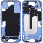 Apple iPhone 16 Middle Frame with Small Parts (No Charger Flex) - Ultramarine AM Plus