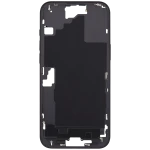 Apple iPhone 16 Plus Middle Frame with Small Parts (No Charger Flex) - Black AM Plus