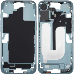 Apple iPhone 16 Plus Middle Frame with Small Parts (No Charger Flex) - Teal AM Plus