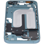 Apple iPhone 16 Plus Middle Frame with Small Parts (No Charger Flex) - Teal AM Plus