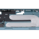 Apple iPhone 16 Plus Middle Frame with Small Parts (No Charger Flex) - Teal AM Plus