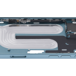 Apple iPhone 16 Plus Middle Frame with Small Parts (No Charger Flex) - Teal AM Plus