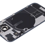 Apple iPhone 15 Back Cover with Magnet Bazel incl NFC and Flash Flex - Blue Pulled B