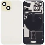 Apple iPhone 15 Back Cover with Magnet Bazel incl NFC and Flash Flex - Yellow Pulled B