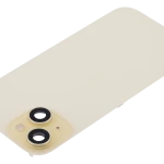 Apple iPhone 15 Back Cover with Magnet Bazel incl NFC and Flash Flex - Yellow Pulled B