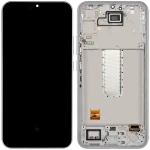 Samsung Galaxy A34 Display + Frame - Silver SVP