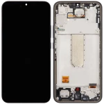 Samsung Galaxy A34 Display + Frame - Graphite SVP