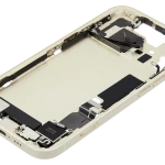 Apple iPhone 15 Middle Frame with Small Parts - Yellow Pulled B