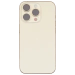 Apple iPhone 14 Pro Housing with Small Parts (No Charger Flex) - Gold Pulled C