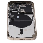 Apple iPhone 14 Pro Housing with Small Parts (No Charger Flex) - Gold Pulled C