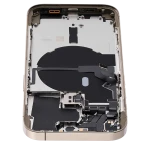 Apple iPhone 14 Pro Housing with Small Parts (No Charger Flex) - Gold Pulled C