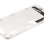 Apple iPhone 14 Plus Middle Frame with Small Parts (No Charger Flex) - Starlight Pulled B