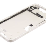 Apple iPhone 14 Plus Middle Frame with Small Parts (No Charger Flex) - Starlight Pulled B