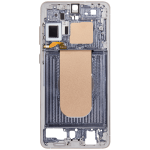 Samsung Galaxy S25 Edge Mid-Frame Housing - Titanium Icyblue / Titanium Silver OEM-Equivalent