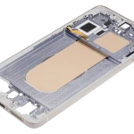 Samsung Galaxy S25 Edge Mid-Frame Housing - Titanium Icyblue / Titanium Silver OEM-Equivalent