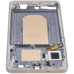 Samsung Galaxy S25 Edge Mid-Frame Housing - Titanium Icyblue / Titanium Silver OEM-Equivalent