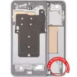 Samsung Galaxy S25 FE Mid-Frame Housing - Icyblue / White OEM-Equivalent