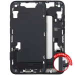 Apple iPhone 16e Middle Frame with Small Parts - Black Pulled A