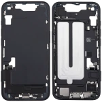 Apple iPhone 16e Middle Frame with Small Parts - Black Pulled A