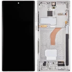 Samsung Galaxy S22 Ultra Display + Frame (120Hz) - Phantom White Soft Oled
