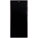 Samsung Galaxy S22 Ultra Display + Frame (120Hz) - Burgundy Soft Oled