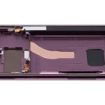 Samsung Galaxy S22 Ultra Display + Frame (120Hz) - Burgundy Soft Oled