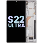Samsung Galaxy S22 Ultra Display + Frame - Phantom White SVP