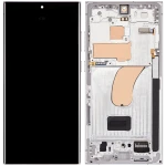 Samsung Galaxy S23 Ultra Display + Frame - Sky Blue / Lime SVP