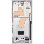 Samsung Galaxy S23 Ultra Display + Frame - Sky Blue / Lime SVP