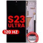 Samsung Galaxy S23 Ultra Display + Frame - Lavender Soft Oled (120Hz) AM Pro