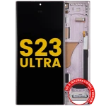 Samsung Galaxy S23 Ultra Display + Frame - Lavender Refurbished