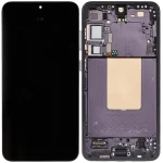Samsung Galaxy S24 Plus Display + Frame - Onyx Black Soft Oled